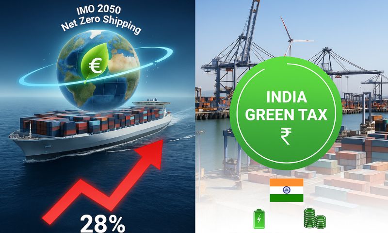 IMO Green Tax for Net Zero Shipping by 2050: The Best Option for India